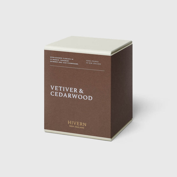 Hivern Candle - Vetiver & Cedarwood - Mojave Desert Skin Shield