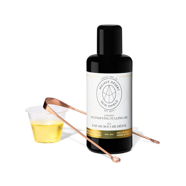 Organic Detoxifying Pulling Oil 4.0 oz - Mojave Desert Skin Shield