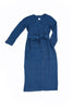 Day Round Ritual Wrap Dress in Kimono Blue - Mojave Desert Skin Shield 