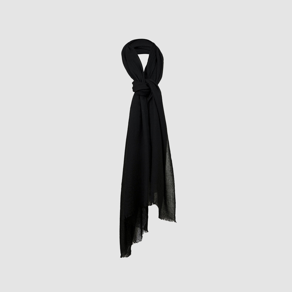 Cashmere Scarf in Black - Mojave Desert Skin Shield 