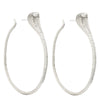 Sterling Silver Snake Hoop Earrings (By Zoe & Morgan) - Mojave Desert Skin Shield 